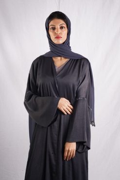 SK 000006 2 Charcoal Grey Bisht