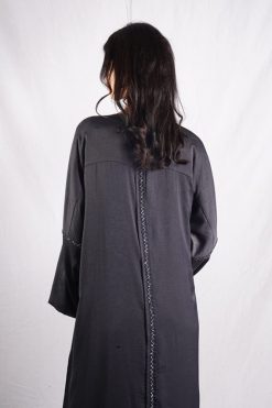 SK 000006 3 Charcoal Grey Bisht