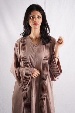 عباية موكا 8 SK 000008 4 Mocha Abaya