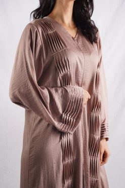 عباية موكا 9 SK 000008 5 Mocha Abaya