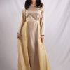 SK 000011 1 Metallic Modest Dress