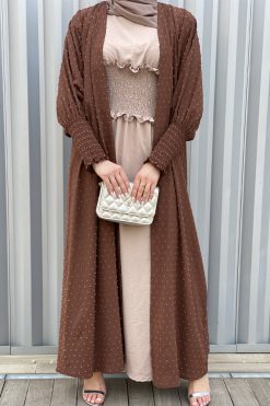Brown Abaya Set