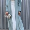 Turquoise Abaya Set