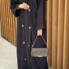 MOiSTREET Black Abaya Set