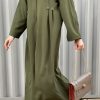 Green Abaya Set