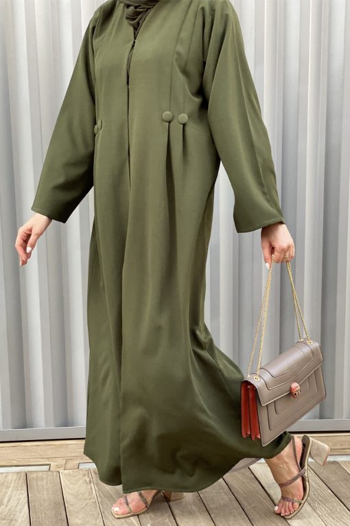 Green Abaya Set