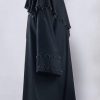 umbrella style Black Abaya