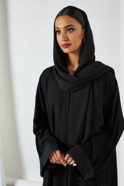 0621 bsi3180 3 Beads Embellished Abaya