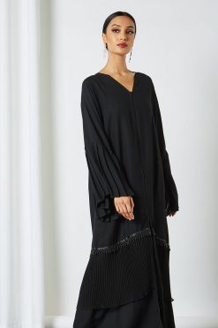 0621 bsi3181 3 Beads Embellished Abaya