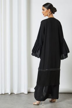 0621 bsi3181 4 Beads Embellished Abaya