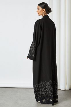 0621 bsi3183 3 Beads Embellished Abaya