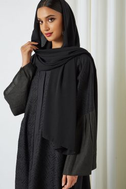 0621 bsi3190 4 Front Full Embroidered Abaya