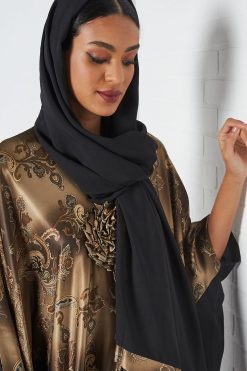 0621 bsi3206 4 Self Print Bahrini Abaya