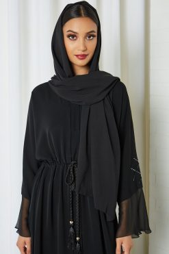 0621 bsi3233 3 Beads Embellished Abaya