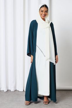 0621 bsi3238 3 Beads Embellished Abaya