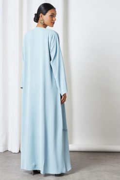 0621 bsi3239 4 Beads Embellished Abaya