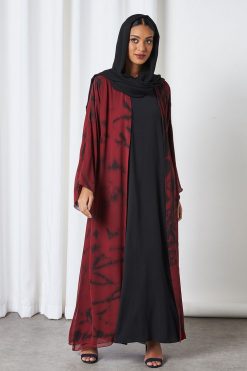 0621 bsi3242 3 Tie And Die Bisht Abaya