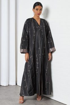 Beads Embellished Abaya