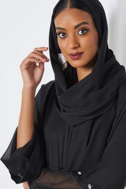 0621 bsi3277 3 Beads Embellished Abaya