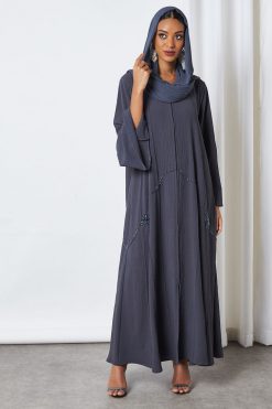 0621 bsi3292 2 Beads Embellished Abaya