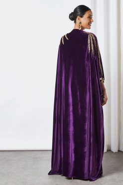 0621 bsi3297 3 Lace Embellished Bisht Abaya