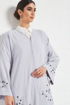 bsi3304 4 Beads embellished abaya
