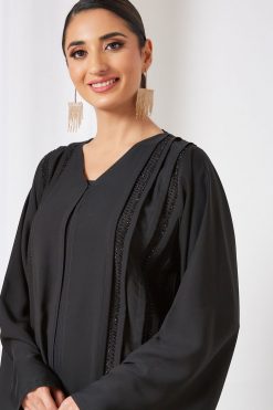 bsi3314 3 lace embellished abaya