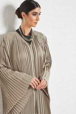 bsi3320 4 Overall Pleated abaya
