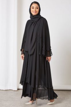 bsi3341 4 beads embellished abaya