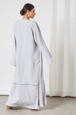 bsi3350 4 Double shirt abaya with inner