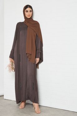 bsi3353 3 beads embellished abaya