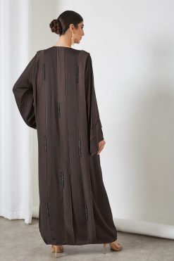 bsi3353 4 beads embellished abaya
