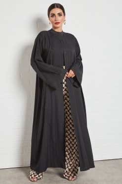 bsi3359 4 beads embellished abaya