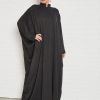 Bahrini style beads embellished abaya
