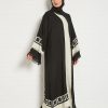bsi3371 1 Beads and embroidered abaya