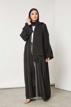 bsi3374 3 embroidered bisht abaya
