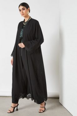 embroidered bisht abaya