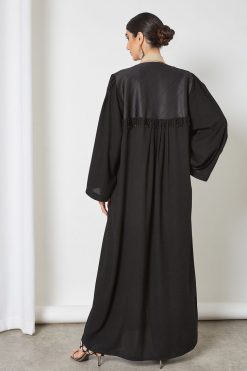 bsi3380 3 lace embellished abaya