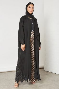 bsi3382 3 beads embellished abaya