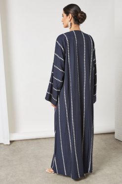bsi3386 5 Embroidered bisht abaya