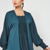 bsi3394 1 Pleated bisht abaya