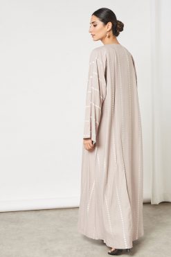 bsi3409 5 Overall embroidered abaya