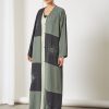 bsi3410 1 Beads embellished abaya