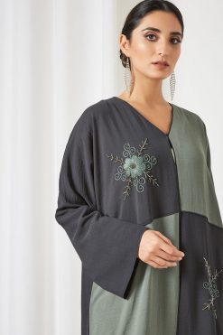 bsi3410 4 Beads embellished abaya
