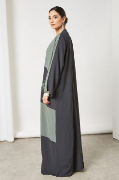 bsi3410 5 Beads embellished abaya