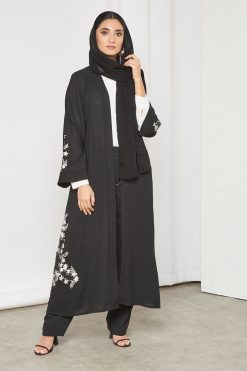 bsi3415 3 Computer embroidered abaya