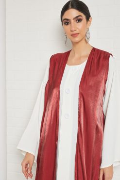 bsi3422 4 Bisht abaya Set