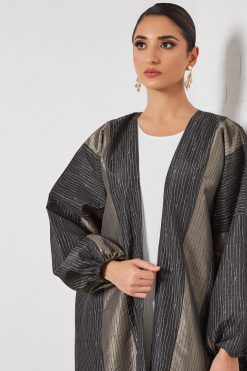 bsi3423 3 Copy Plain bisht abaya with inner