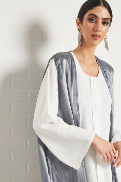 bsi3425 4 Sleeveless abaya with inner