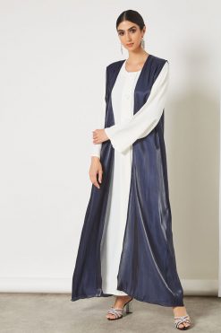bsi3426 3 Sleeveless abaya with inner